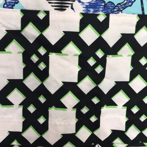 Peter Pilotto for Target geometric floral two tone pencil skirt sz 6 - Picture 5 of 12